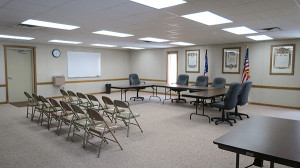 Lawrence Twp. Hall meeting room